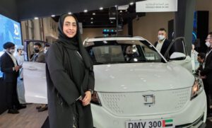 تولید اولین خودروی برقی امارات به دست یک بانو