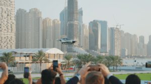 اولین پرواز تاکسی پرنده در دوبی