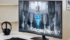 سامسونگ مانیتور 43 اینچی Odyssey Neo G7 4K را معرفی کرد