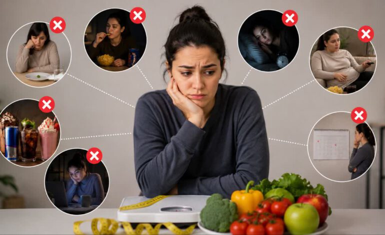  چرا وزن کم نمیکنم؟ 7 اشتباه رایج در کاهش وزن